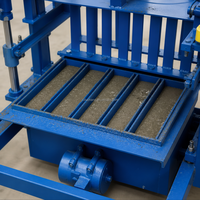 Machine automatique de fabrication de blocs de béton à pression hydraulique avec roulement moteur et engrenage pour pavés creux à haute efficacité