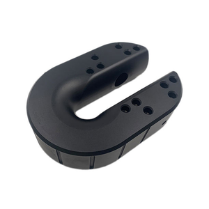 Kit de Soporte de Cubierta Tipo U de Aluminio Negro Mate para Robot Colaborativo de 3/4/5 Ejes, Piezas OEM, Prototipo Personalizado, Mecanizado CNC - Product Image 2