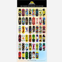 Dragon OEM Custom Graphic Tech Deck, planche à roulettes miniature en bois d'érable canadien 5 plis, moulage par gravité, imperméable, mini fingerboard