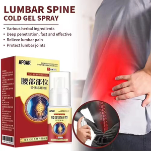 Cuidado lumbar Spray de hierbas Gel frío con infusión de vitaminas para la articulación de la rodilla Columna cervical Cintura Volver en embalaje de botella - Product Image 3