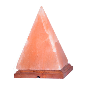 Lampe de sel pyramidal de qualité supérieure 6 kg, sel rose naturel de l'Himalaya, cristal de sel pour les spas bien-être et la décoration d'hôtels de luxe - Product Image 1