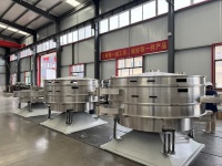Tamis rotatif Zhongren en acier inoxydable pour le classement de poudres chimiques, haute efficacité, avec moteur à roulement NSK industriel