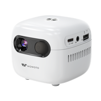 Mini projecteur portable WWT.Q7S, batterie intégrée de 18 Wh, 150 lumens ANSI, système Android 9.0, haut-parleur intégré