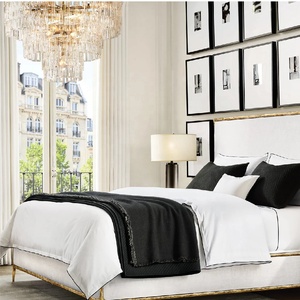 Lampadario Moderno in Cristallo da 49 Pollici, Lampada <span class=keywords><strong>a</strong></span> Sospensione Rotonda in Ottone <span class=keywords><strong>LED</strong></span> <span class=keywords><strong>per</strong></span> <span class=keywords><strong>Soggiorno</strong></span> e Sala da Pranzo - Product Image 6