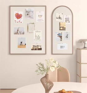 กระดานประกาศผ้าสักหลาดลายผีเสื้อไม้เนื้ออ่อนเพื่อการปกป้องสิ่งแวดล้อม กระดานแสดงผลแบบติดผนัง DIY - Product Image 4