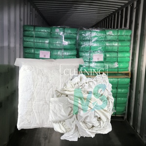 Paños de Limpieza Comprimidos, Paños de Algodón Blanco de Fibra Clasificada, Paños Industriales para Logística Marítima y Mantenimiento de Plataformas - Product Image 1