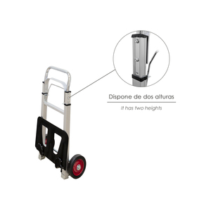 Folding Aluminum <b>Trolley</b>, 90 kg Capacity. - Product Image 4