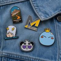 Épinglette magnétique personnalisée en gros, badge en métal émaillé avec logo pour uniformes, cadeaux d'affaires et promotionnels