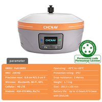 Récepteur de station de base GNSS RTK haute précision CHC IBase, multi-constellations, accessoire pour instrument de levé topographique en réseau GPS RTK