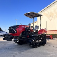 Tracteur à chenilles 50 CV/60 CV pour rizières, équipement agricole, vente chaude