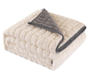 <span class=keywords><strong>Couverture</strong></span> Lestée King Size en Sherpa avec Housse en Polaire Sherpa, Vente Chaude - Product Image 1