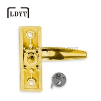Poignée de porte à levier DL2150RHBR, quincaillerie de verrouillage, entrée de magasin, côté droit, série 4560, poignée à levier avec pêne dormant et bouchon à came