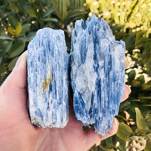 Piedra Natural de Cianita Azul al por Mayor, Muestra de Cristal Azul Raro, Material en Bruto, Piedra Curativa para Decoración del Hogar, Regalo Creativo - Product Image 6