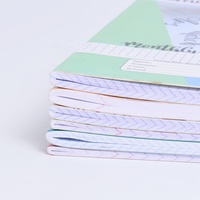 Cahier d'exercices promotionnel à piqûre à cheval, quadrillé standard français, pour étudiants, multi-usages