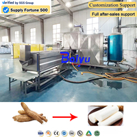 Baiyu industriële Chinese yam-schilmachine voor de productielijn van diepvriesyam met automatische stoomschiltechnologie