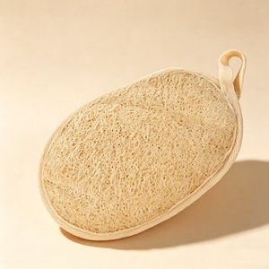 <span class=keywords><strong>Éponge</strong></span> de bain exfoliante naturelle double face en loofah 100% végétale, exfoliant corporel et facial en loofah naturel, <span class=keywords><strong>éponge</strong></span> <span class=keywords><strong>luffa</strong></span> - Product Image 4