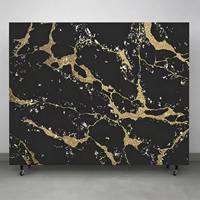Pierre de quartz noire de luxe avec des veines dorées pour comptoir, bureau d'accueil et mur décoratif
