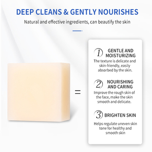 Sản Xuất Tùy Chỉnh Nhãn Hiệu Riêng Hữu Cơ Kiểm Soát Dầu Xà Phòng Thanh Handmade Cho Khuôn Mặt & Cơ Thể Xà Phòng Giữ Ẩm Sữa Dê Xà Phòng - Product Image 3