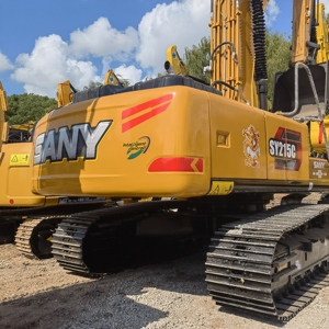 รถขุดมือสอง SANY SY215C จากจีน, รถขุดมือสอง SANY รุ่น SY215C, รถขุดไฮดรอลิกแบบตีนตะขาบ สภาพดี - Product Image 6