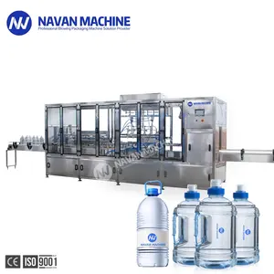 الماكينة الصغيرة التلقائية بالكامل لمشروع مصنع المياه النقية الاقتصادي لملء المياه في الزجاجات