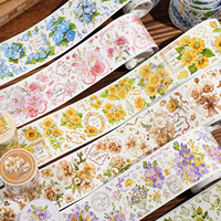 1 rouleau de ruban de la série Huasong, embellissements à thème floral