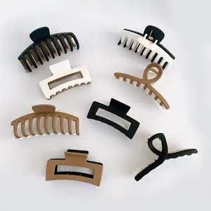 Jachon Plastic Haar Kaak Klem Dikke Haar Vangst Barrette Accessoires Non-Slip Sterke Hold Hair Grip