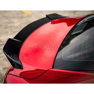 YOFER Style Rear Trunk Lid Spoiler Wing for Toyota Camry SE XSE Sport Model 2018-2023 Glossy Black Tailgate <b>Splitter</b> Trim Kit - Product Image 6