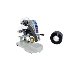 Imprimante de date de fabrication et d'expiration de bureau, machine d'estampage de numéro de lot, machine de codage à ruban encreur - Product Image 3