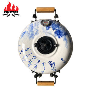 Grill de Table rôtissoire à Pizza, 4/12 pouces, <span class=keywords><strong>avec</strong></span> chariot turc, cuiseur à Pizza, Kamado japonais, 1 pièces - Product Image 4