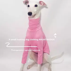 T-shirt décontracté en coton pur <span class=keywords><strong>de</strong></span> couleur unie pour Greyhound, printemps-été, facile à porter, vêtements pour <span class=keywords><strong>chien</strong></span> italien Whippet Bedlington - Product Image 2