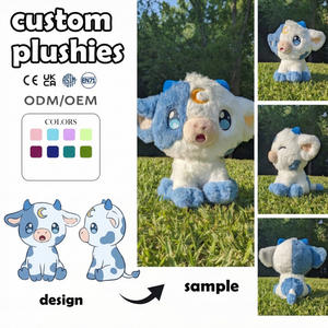 Peluches personnalisées, faible MOQ, mini hamster et ours en peluche avec <span class=keywords><strong>logo</strong></span>, tasse à café Be Fix en tissu de coton, pour anniversaire - Product Image 5