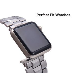 Correa de Reloj de Titanio JAETIUM de Tres Eslabones, Ligera, Grado 2, Acabado Mate, Compatible con Apple Watch Series - Product Image 2