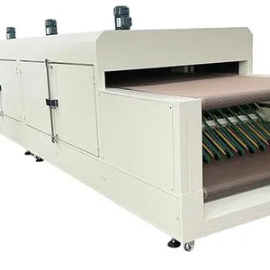 New product 3 layered IR drying tunnel conveyor for transfer paper PVC sheet ir drying tunnel conveyor dryer for t-shirt screen