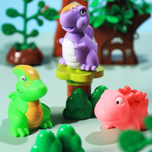 8cm -11cm dinosaurio vinilo juguetes personalizados Mini animales <span class=keywords><strong>de</strong></span> dibujos animados figura suave juguetes <span class=keywords><strong>de</strong></span> baño para niños - Product Image 2