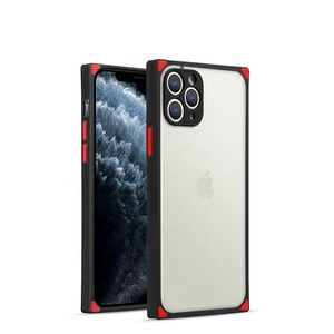 prueba de cubierta del teléfono 2 en 1 híbrido TPU Estuche Duro PC mate funda para teléfono celular para iphone 11 pro max - Product Image 4