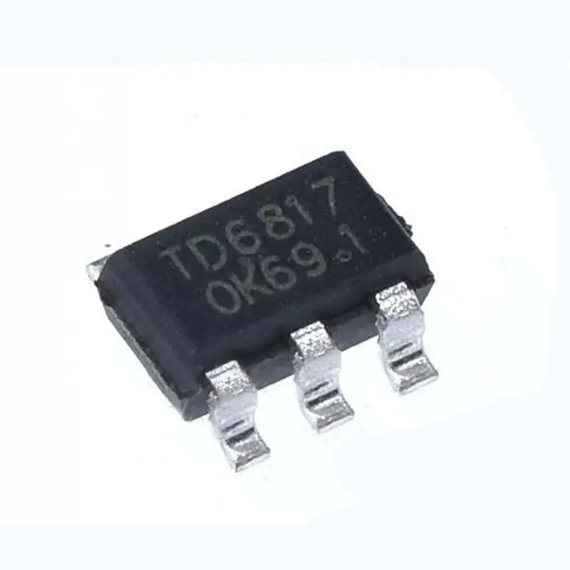 TD6817TR TD6817 New original Synchronous step-down regulator chip IC DC-DC converter SOT23-5 electronic components