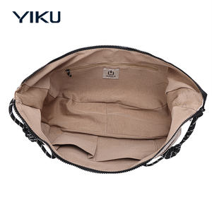 Bolso de Hombro Tipo Tote Acolchado de Algodón Suave con Diseño de Nubes, Estilo Casual, para Mujer, Primavera-Verano, Nuevo - Product Image 3