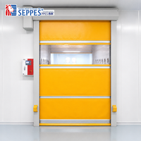 Pintu Gulung PVC Anti Debu Kecepatan Tinggi untuk Ruang Bersih Farmasi dan Pintu Cepat Airlock