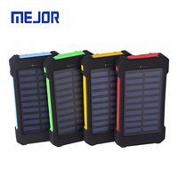 Chargeur portable de voyage en plein air, batterie externe de camping, 20000mAh, banque d'alimentation solaire, vente chaude