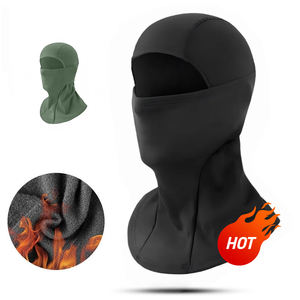 หมวกปั่นจักรยานกลางแจ้งทำจากขนแกะให้ความอบอุ่นสำหรับเล่นสกีกีฬาขี่มอเตอร์ไซค์ใช้ได้ทั้งชายและหญิงหมวกป้องกันความเย็น - Product Image 1