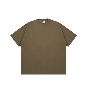 T-Shirt <span class=keywords><strong>Homme</strong></span> de Luxe à Grammage Lourd, 100 % Coton, Impression de Logo Personnalisé, Coupe Carrée Oversize Courte, Jersey - Product Image 6