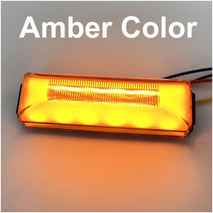 2024 tendances dans <span class=keywords><strong>American</strong></span> Amber Red Truck <span class=keywords><strong>Camion</strong></span> LED flash stroboscopique Lumière Remorque Signal Lampe Side Marker Indicateur para camiones - Product Image 3