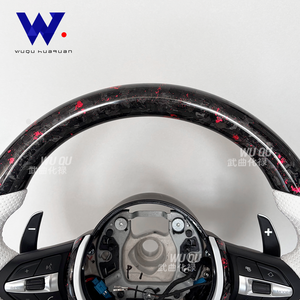 Volante de Fibra de Carbono Forjado para <span class=keywords><strong>BMW</strong></span> <span class=keywords><strong>340</strong></span> I F80 X3 F21 M4 F22 F87 M2 F36 F26 X4 E82 F90 M5 F31 F32 X5 F15 E83 F25 F20 F10 - Product Image 5