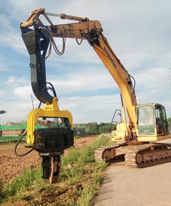 Escavatore montato idraulico foglio mucchio driver vibro martello per pali di cemento - Product Image 5