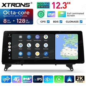 XTRONS 12,3 pouces 8+128 Go Snapdragon 680 Écran 2K Global 4G Navigation automobile Android Stéréo pour BMW X5 E70/X6 E71 (2011-2013) conduite à droite - Product Image 3