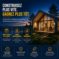 Casas Prefabricadas de Acero Modernas y de Lujo, Villas y Oficinas, Casas Triangulares Plegables y Móviles