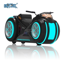 Batterie extérieure en fibre de verre électrique, moto pour enfants, lumière Led, parc d'attractions, courses folles, voiture pour enfants