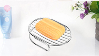 Support de rangement moderne en acier inoxydable pour éponge et savon, pour évier de cuisine, salle de bain et baignoire, personnalisable OEM, vente en gros
