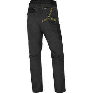 DELTA PLUS - M2PA3GJXG-M Mach2 pantalon de travail gris-jaune en polyester/coton-EAN MW129983 PANTALONS DE TRAVAIL CARGO - Product Image 2