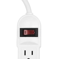 Nema Power Strip Board 4 outlet soket ekstensi USA